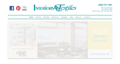 Desktop Screenshot of interiorstextiles.com